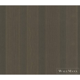 MARBURG Domotex 30938 barna-arany csíkos Klasszikus tapéta
