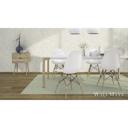 Rasch Symmetry 310009 ezüst grafikai tapéta