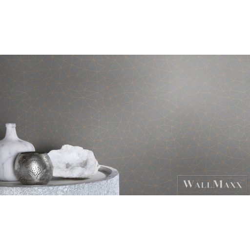 Rasch Symmetry 310023 szürke grafikai tapéta