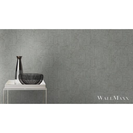 Rasch Symmetry 310238 szürke grafikai tapéta