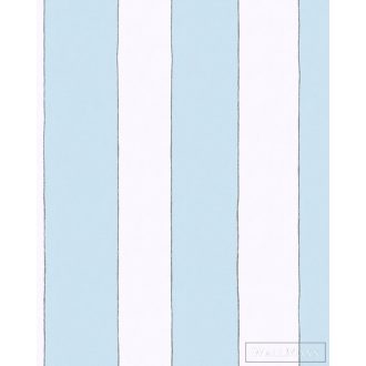 Marburg Jonas Kötz 31102 kék csíkos tapéta