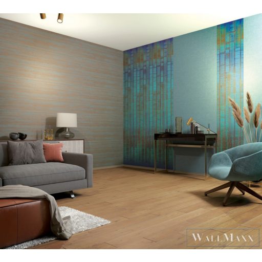 Marburg Silk Road 2022 31210 zöld, narancssárga Fa-mintás Modern tapéta