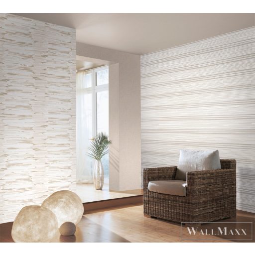 Marburg Silk Road 2022 31215 bézs, fehér Fa-mintás Modern tapéta