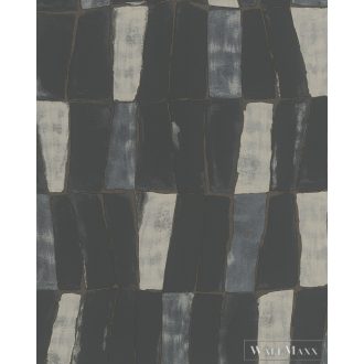   Marburg Silk Road 2022 31222 ezüst Kő-mintás Modern tapéta