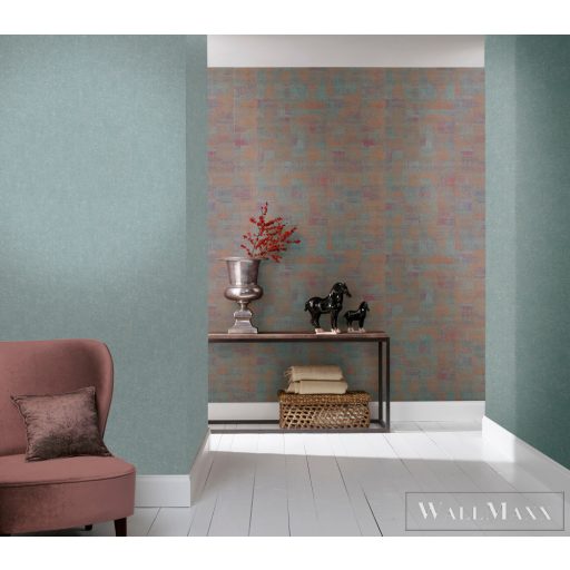 Marburg Silk Road 2022 31228 bézs, zöld Textil mintás Modern tapéta