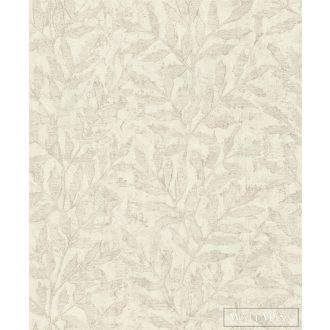 RASCH Factory V 315004 krémszínű levél mintás Ipari tapéta