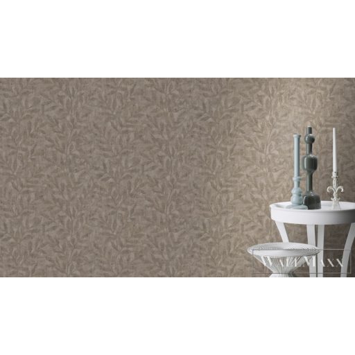 RASCH Factory V 315035 barna levél mintás Ipari tapéta