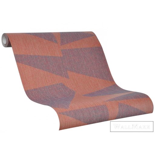 Marburg Schöner Wohnen New Modern 31820 Natur piros sokszög mintás tapéta