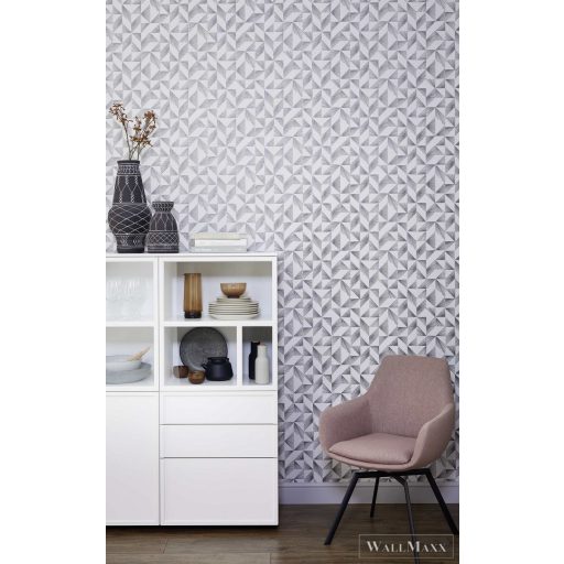 Marburg Schöner Wohnen New Modern 31843 Modern ezüst grafikus tapéta