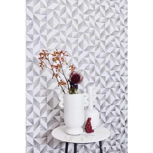 Marburg Schöner Wohnen New Modern 31843 Modern ezüst grafikus tapéta