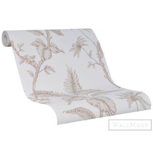 Marburg Schöner Wohnen New Modern 31845 Grafikai bézs virág mintás tapéta