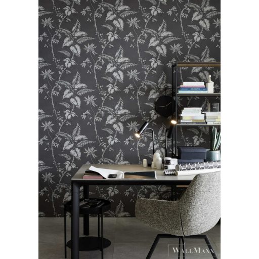 Marburg Schöner Wohnen New Modern 31847 Grafikai barna virág mintás tapéta