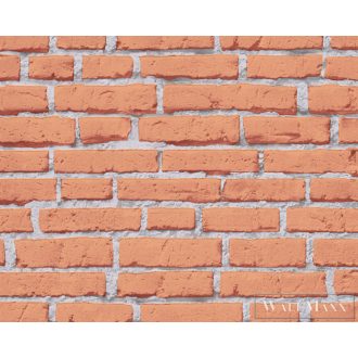 AS CREATION piros tégla mintás tapéta 31943-2