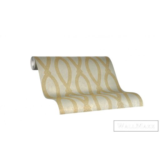 MARBURG Memento 32016 zöld ornamentika mintás Elegáns tapéta