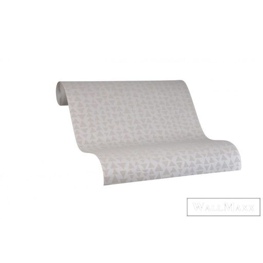 MARBURG Memento 32020 bézs háromszög mintás Grafikus tapéta