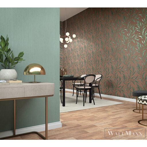 Marburg Modernista 32205 barna levélmintás tapéta