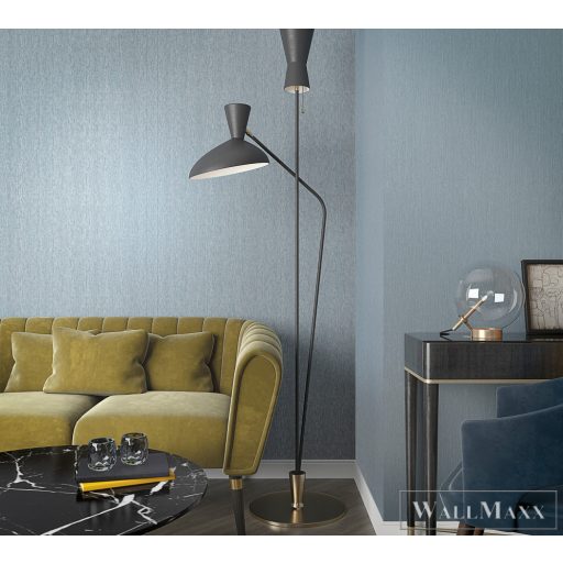 Marburg Modernista 32267 kék Textil mintás Modern tapéta