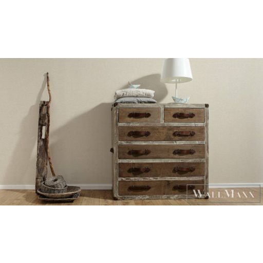 AS Creation Desert Lodge 32474-3 bézs, barna Egyszínű Uni vlies tapéta