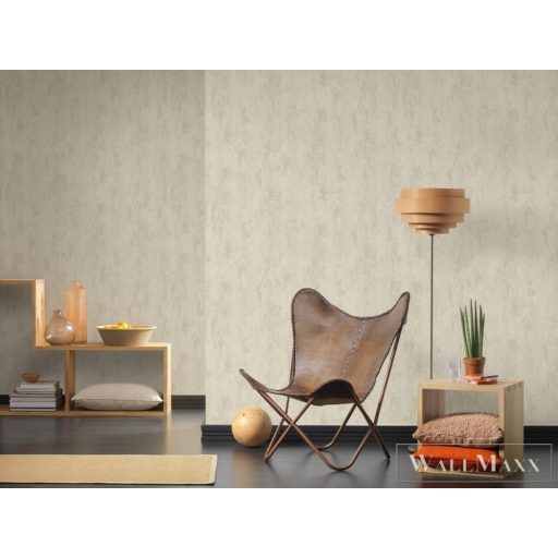 AS CREATION Beton 2 32651-4 bézs beton mintás modern tapéta