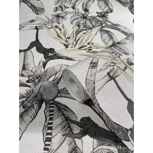 Marburg Natural Vibes 2023 32651 drapp virágmintás tapéta