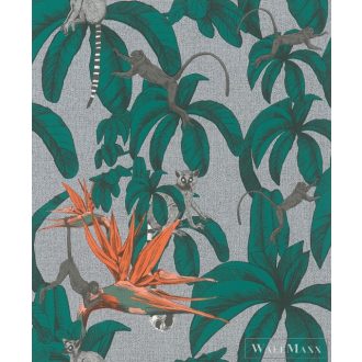   Marburg Natural Vibes 2023 32652 szürke virágmintás tapéta