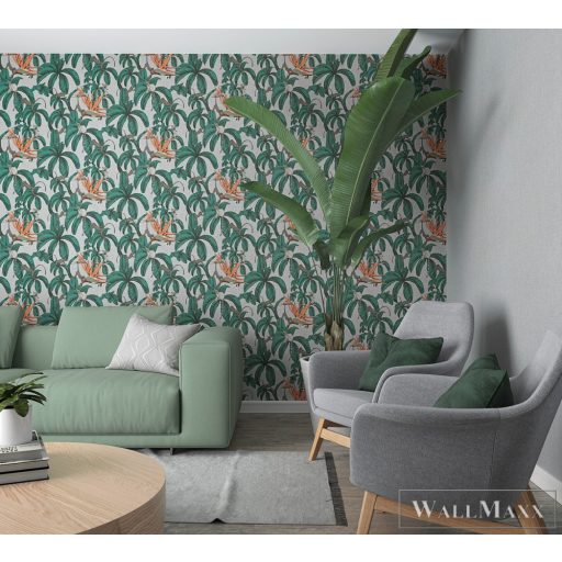 Marburg Natural Vibes 2023 32652 szürke virágmintás tapéta