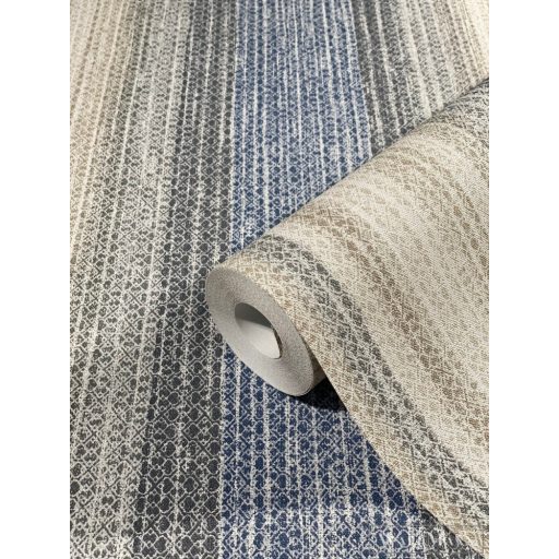 Marburg Natural Vibes 2023 32655 bézs, kék Textil mintás Klasszikus tapéta