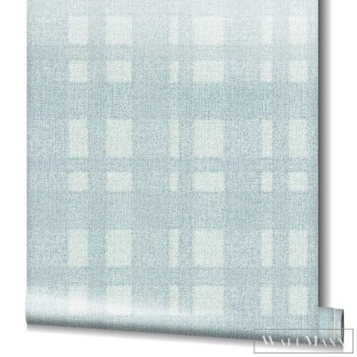 Marburg Natural Vibes 2023 32661 kék, zöld Textil mintás Klasszikus tapéta