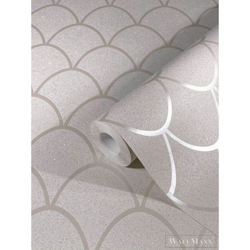 Marburg Schöner Wohnen 2 32717 bézs pikkelymintás tapéta