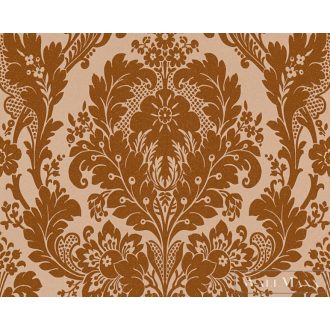 AS CREATION 32750-1 barna klasszikus minta fényes effekttel