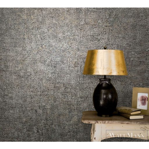 Marburg Vintage Deluxe 2 2024 32828 antracit Kő-mintás Klasszikus tapéta