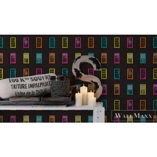 AS CREATION 32884-1 ablakok a homlokzaton