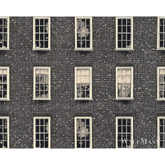 AS CREATION 32884-2 szürke árnyalatú tapéta, ablakok