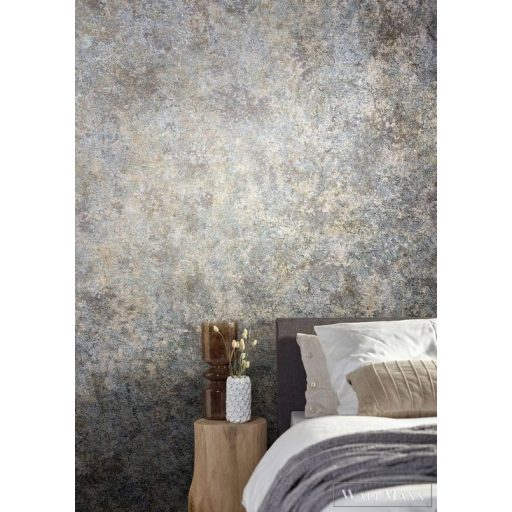 MARBURG Natural Opulence 33205 zöld beton mintás Modern tapéta