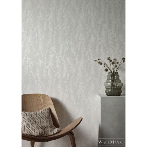 MARBURG Natural Opulence 33213 szürke levél mintás Modern tapéta