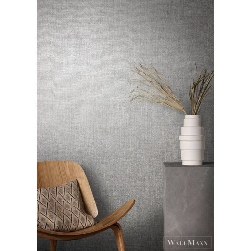 MARBURG Natural Opulence 33219 szürke Textil mintás Modern vlies tapéta