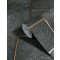 MARBURG Natural Opulence 33223 fekete intarzia mintás Modern tapéta