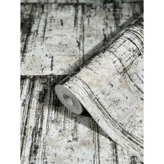   MARBURG Natural Opulence 33236 fekete parafa mintás Modern tapéta