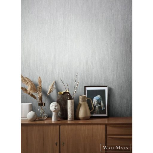 MARBURG Natural Opulence 33245 szürke Textil mintás Modern vlies tapéta