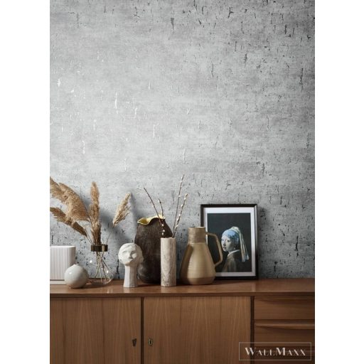 MARBURG Natural Opulence 33255 szürke parafa mintás Modern tapéta