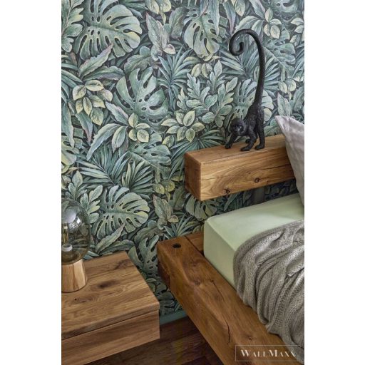 Marburg Botanica 33304 Natúra zöld filodendron mintás tapéta