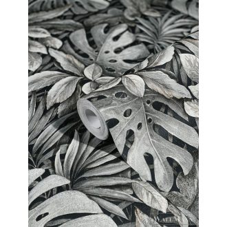   Marburg Botanica 33305 Natúra barna filodendron mintás tapéta