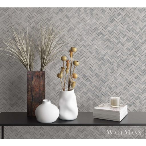 Marburg Botanica 33311 Modern drapp gyékény mintás tapéta