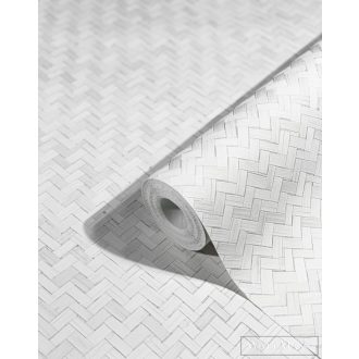   Marburg Botanica 33315 Modern fehér gyékény mintás tapéta