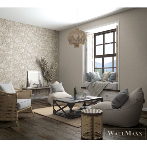 Marburg Botanica 33316 Modern bézs vászon mintás tapéta