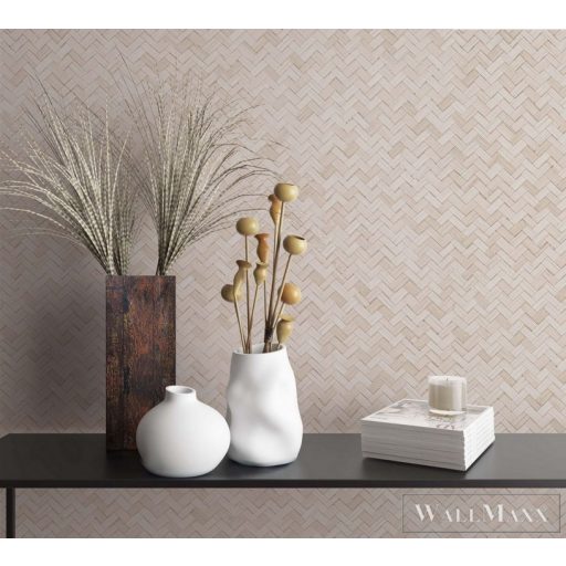 Marburg Botanica 33333 Klasszikus bézs gyékény mintás tapéta