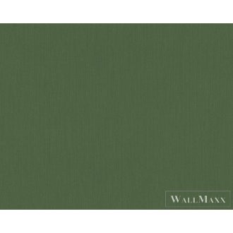 AS CREATION 33370-3 mély zöld uni tapéta