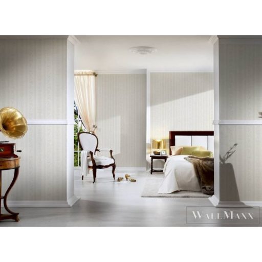 AS CREATION CONCERTO 3 33547-1 BAROKK TAPÉTA krém szürke