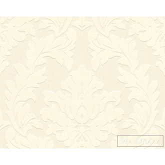 AS CREATION CASTELLO 33580-1 KRÉMSZÍNŰ KLASSZIKUS TAPÉTA