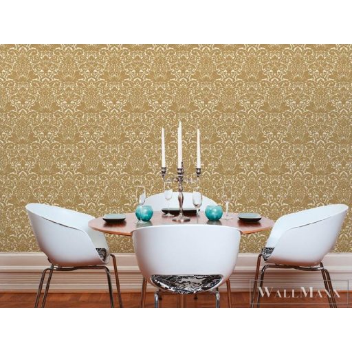 AS CREATION CASTELLO 33583-2 BARNA KLASSZIKUS TAPÉTA